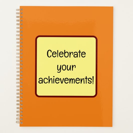 Célébrez vos réalisations (Devant)