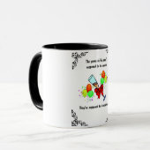 "CÉLÉBREZ-VOUS" 11 onces. TASSE DE CAFÉ (Devant gauche)