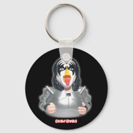 CelebriDucks Gene SImmons Kiss Sleutelhanger