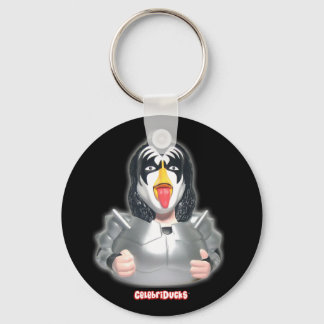 CelebriDucks Gene SImmons Kiss Sleutelhanger
