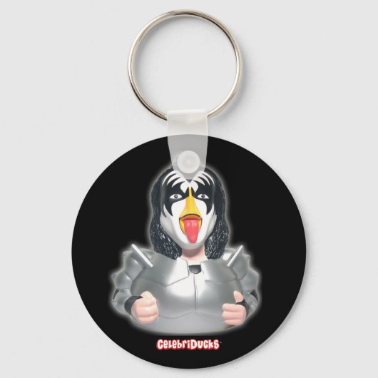 CelebriDucks Gene SImmons Kiss Sleutelhanger (Voorkant)