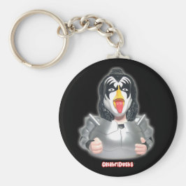 CelebriDucks Gene SImmons Kiss Sleutelhanger