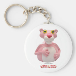 CelebriDucks Rubber Duck Pink Panther Sleutelhanger
