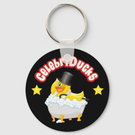 CelebriDucks Rubber Duck Sleutelhanger
