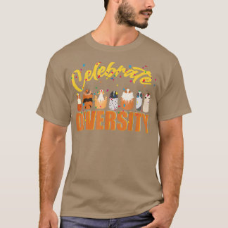 Celebrity Diversity Cute Diversity Environment Gui T-shirt