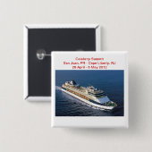 Celebrity Summit Ship Button (Voorkant /achterkant)