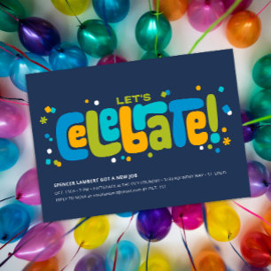 Célébrons ! Invitation à la fête