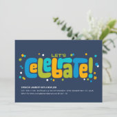 Célébrons ! Invitation à la fête (Debout devant)