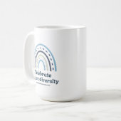 Célébrons la Mug de la neurodiversité (Devant gauche)