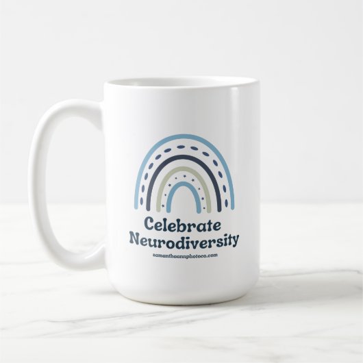 Célébrons la Mug de la neurodiversité (Gauche)