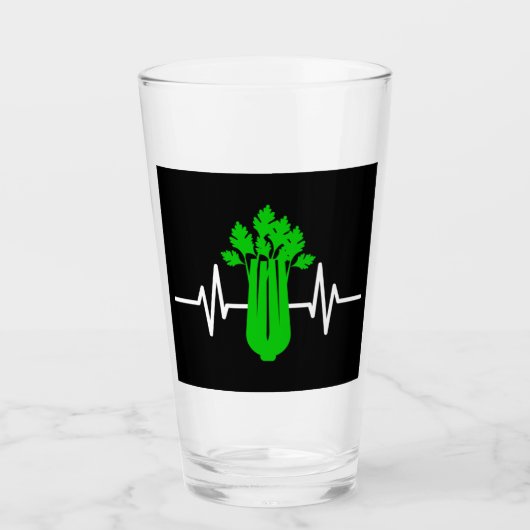 Celery Heartbeat Glas (Voorkant)