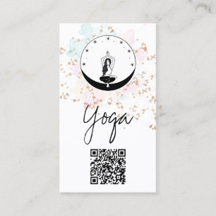 *~* CelesQR tial AP33 Regenboog Spiritueel Chakra Visitekaartje