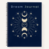 Céleste et Astrologie Theme Dream Journal (Devant)