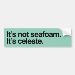 Celeste Green Bumpersticker