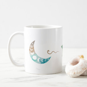Céleste Moon Star Classic en céramique Mug