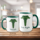 Céleste noeud Caduceus Mug