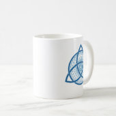 Céleste noeud spirale Mug (Devant droit)