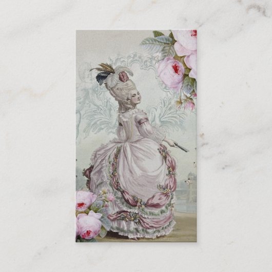 CÉLESTE over goud Visitekaartje (Voorkant)