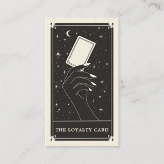 Céleste Tarot boho Loyauté Carte de visite
