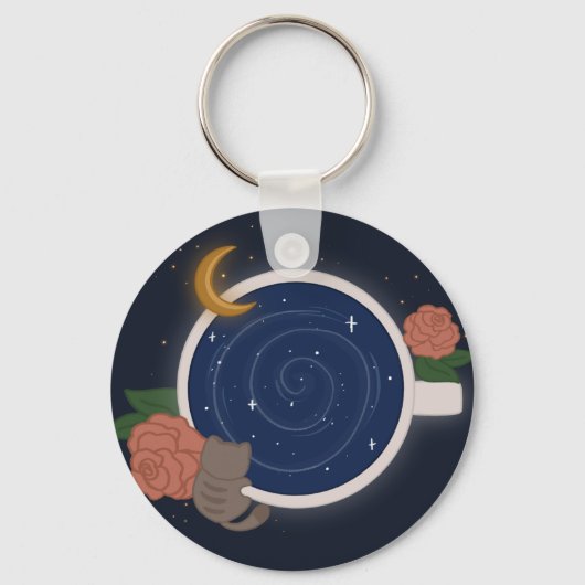 Celeste Theekop Sleutelhanger (Voorkant)