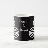 Céleste triple Spirale café Mug (Centre)