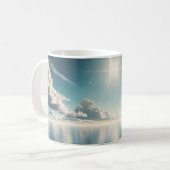 Céleste Vagues Cadeau Mug - Ciel, Cadeau de mer (Devant gauche)