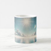 Céleste Vagues Cadeau Mug - Ciel, Cadeau de mer (Centre)
