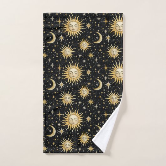 Céleste vintage (Serviette à main)