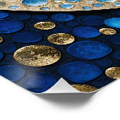 Celeste: Vrouw in de maan Perfect Poster (Hoek)