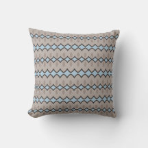 Celestia Petalwave | Poederblauw & Taupe Geometris