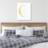 Celestiaal Neruda Poëzie Opgerekt Canvasprint Canvas Afdruk (Insitu (Slaapkamer))
