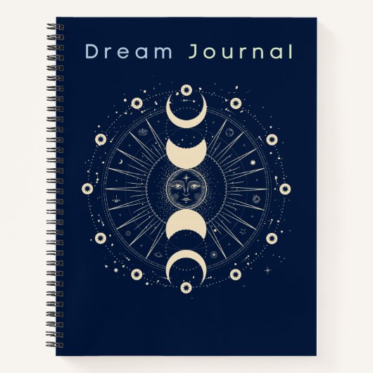 Celestial and Astrology Threatam Journal Notitieboek (Voorkant)