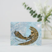 Celestial Angel Briefkaart (Staand voorkant)