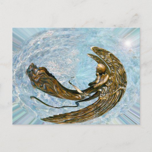 Celestial Angel Briefkaart (Voorkant)