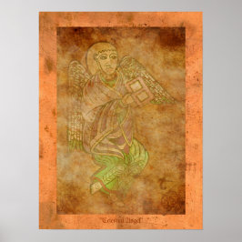 Celestial Angel Medieval Religous Art Print