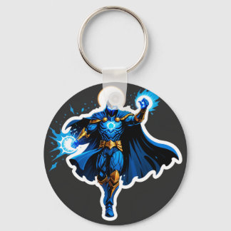 Celestial Arc Knight – Blue Energy Ascension Sleutelhanger