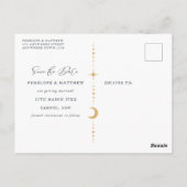 Celestial Arch sparen het Briefkaart van de Uitnod (Achterkant)