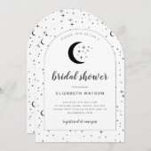 Celestial Arched Bridal Shower Kaart (Voorkant / Achterkant)