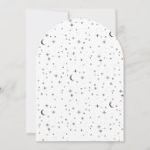 Celestial Arched Bridal Shower Kaart (Achterkant)