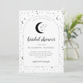 Celestial Arched Bridal Shower Kaart (Staand voorkant)