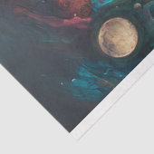 Celestial Art Piano Planeten Sterren Decoupage Tissuepapier (Detail)