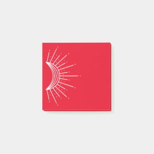 Celestial, Astronomisch. Crescent Sun Ray Post-it® Notes