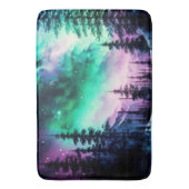 Celestial Aurora Borealis noordelijk licht Badmat (Voorkant Verticaal)