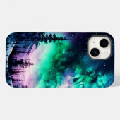 Celestial Aurora Borealis noordelijk licht Case-Mate iPhone Case (Achterkant (horizontaal))