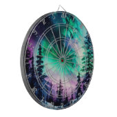 Celestial Aurora Borealis noordelijk licht Dartbord (Voorkant Links)
