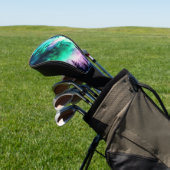 Celestial Aurora Borealis noordelijk licht Golfheadcover (Insitu)