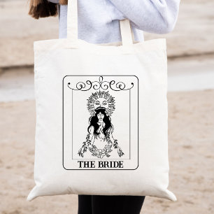 Celestial Bachelorette Bride Tarot Kaart Gepersona Tote Bag