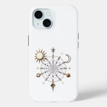Celestial Balance Mandala iPhone / iPad hoesje