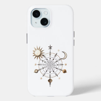 Celestial Balance Mandala iPhone / iPad hoesje