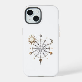Celestial Balance Mandala iPhone / iPad hoesje iPhone 15 Hoesje